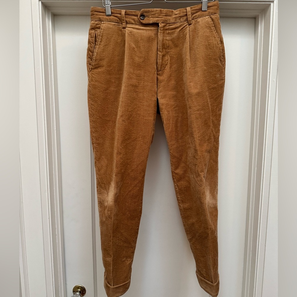 BOSS | Men's Brown Corduroy Pants